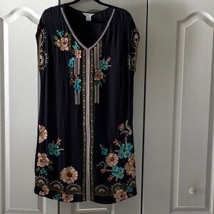 Sundance Worldly Garden Embroidered Dress